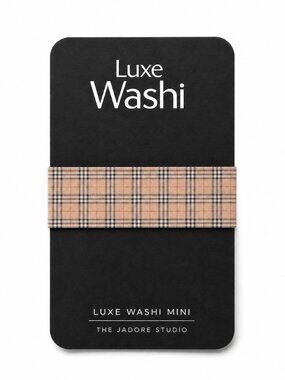 Burberry Washi Tape - Luxe Washi Mini